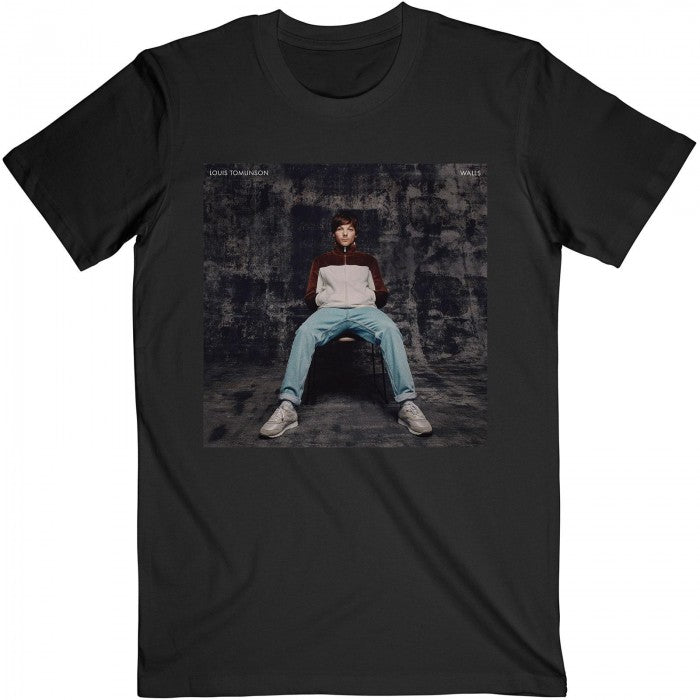 Front - Louis Tomlinson Unisex Adult Walls Cotton T-Shirt