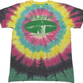 Front - Bob Marley Unisex Adult Exodus Oval Tie Dye T-Shirt