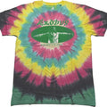 Front - Bob Marley Unisex Adult Exodus Oval Tie Dye T-Shirt
