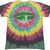 Front - Bob Marley Unisex Adult Exodus Oval Tie Dye T-Shirt