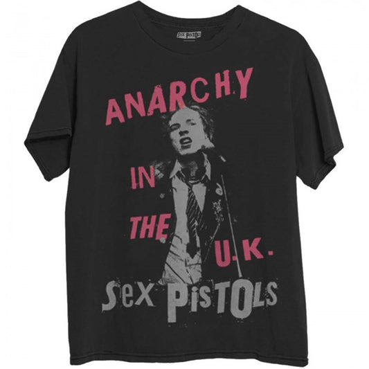 Front - Sex Pistols Unisex Adult Anarchy In The UK T-Shirt