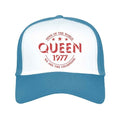 Front - Queen Unisex Adult Champions 77 Mesh Panel Baseball Cap