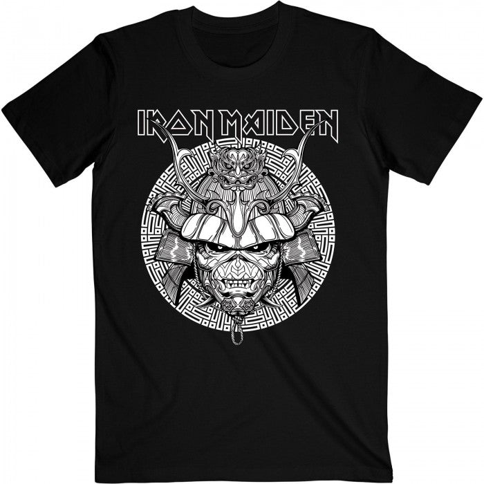 Front - Iron Maiden Unisex Adult Senjutsu Samurai Cotton T-Shirt