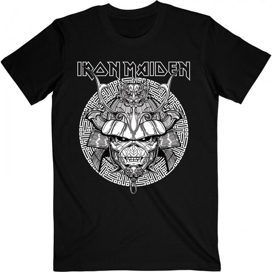 Front - Iron Maiden Unisex Adult Senjutsu Samurai Cotton T-Shirt