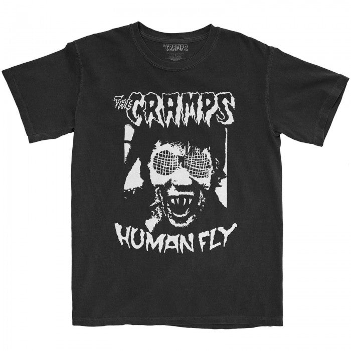 Front - The Cramps Unisex Adult Human Fly T-Shirt