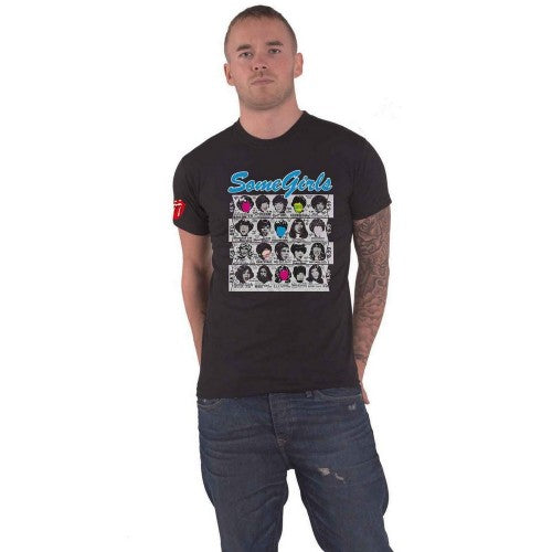 Front - The Rolling Stones Unisex Adult Some Girls Album T-Shirt