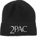 Front - Tupac Shakur Unisex Adult Logo Beanie