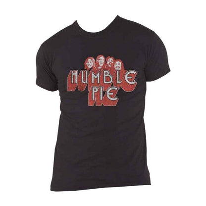 Front - Humble Pie Unisex Adult Live 73 Poster T-Shirt