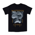 Front - Mastodon Unisex Adult Hushed Snake Cotton T-Shirt