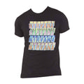 Front - Nirvana Unisex Adult Repeat Logo Cotton T-Shirt