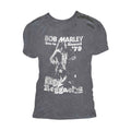 Front - Bob Marley Unisex Adult Hawaii Snow Washed T-Shirt