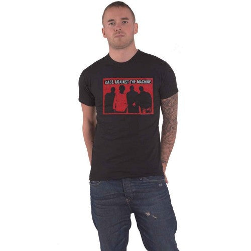 Front - Rage Against the Machine Unisex Adult Debut Cotton T-Shirt