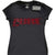 Front - The Cure Womens/Ladies Embellished Logo T-Shirt