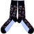 Front - The Rolling Stones Unisex Adult Outline Tongues Ankle Socks