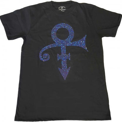 Front - Prince Unisex Adult Symbol Embellished T-Shirt