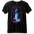 Front - Janis Joplin Unisex Adult Floral Frame T-Shirt