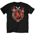 Front - Meat Loaf Unisex Adult Roses Cotton T-Shirt