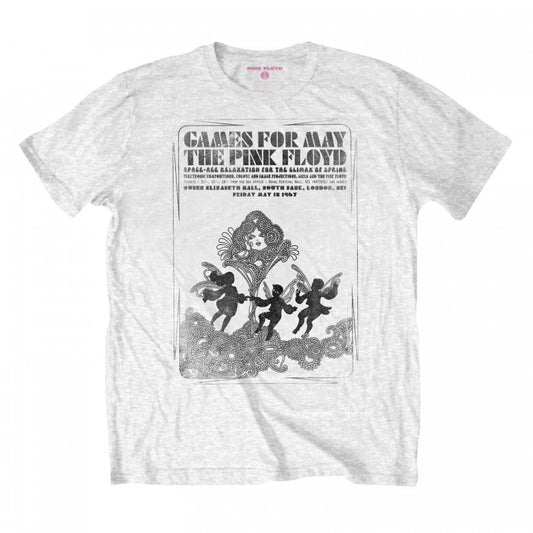 Front - Pink Floyd Unisex Adult Games For May T-Shirt