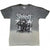 Front - Slipknot Unisex Adult Barcode Dip Dye T-Shirt