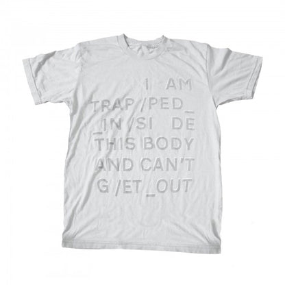 Front - Radiohead Unisex Adult Trapped Back Print T-Shirt