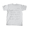 Front - Radiohead Unisex Adult Trapped Back Print T-Shirt