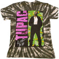 Front - Tupac Shakur Unisex Adult All Eyez On Me Tie Dye T-Shirt