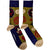 Front - Woodstock Unisex Adult Peace - Love - Music Ankle Socks