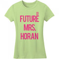 Front - One Direction Womens/Ladies Future Mrs Horan Skinny T-Shirt