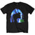 Front - Billie Eilish Unisex Adult Neon Shadow Cotton T-Shirt