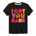 Front - Sonny & Cher Unisex Adult I Got You Babe Cotton T-Shirt