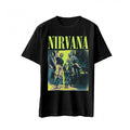 Front - Nirvana Unisex Adult Kings Of The Street T-Shirt