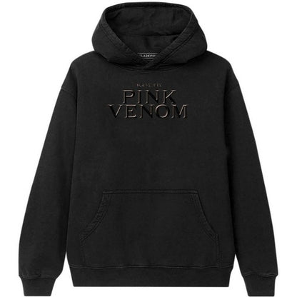 Front - BlackPink Unisex Adult Pink Venom Oil Stroke Pullover Hoodie