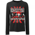 Front - Led Zeppelin Unisex Adult Japanese Burst Cotton Long-Sleeved T-Shirt