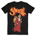 Front - Ghost Unisex Adult Greetings From Papa Noel T-Shirt