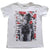 Front - Tupac Shakur Womens/Ladies Floral Cotton T-Shirt