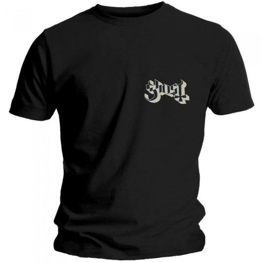 Front - Ghost Unisex Adult Logo T-Shirt