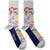 Front - Paul McCartney Unisex Adult Wings Logo Ankle Socks