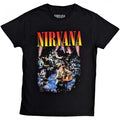 Front - Nirvana Unisex Adult Unplugged Photograph T-Shirt