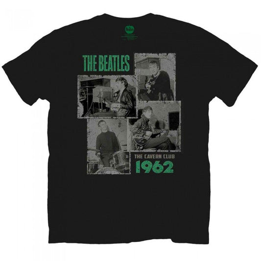 Front - The Beatles Unisex Adult Cavern Shots 1962 T-Shirt
