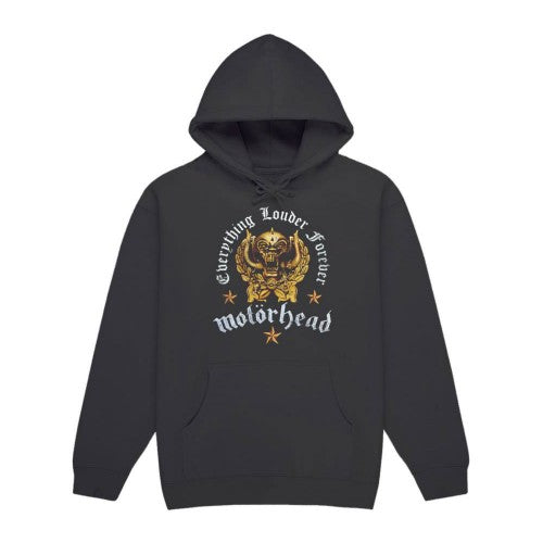 Front - Motorhead Unisex Adult Everything Louder Forever Hoodie