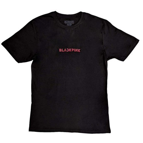 Front - BlackPink Unisex Adult Pink Venom Group Shot Cotton T-Shirt