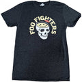 Front - Foo Fighters Unisex Adult Skull Cocktail T-Shirt
