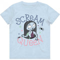 Front - Nightmare Before Christmas Girls Scream Queen Cotton T-Shirt