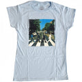 Front - The Beatles Womens/Ladies Abbey Road T-Shirt