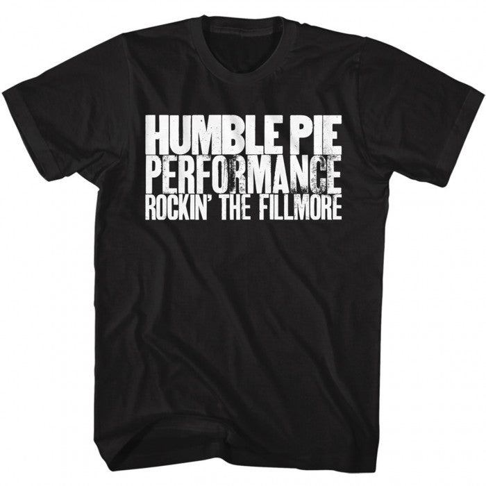 Front - Humble Pie Unisex Adult Rockin The Fillmore Cotton T-Shirt