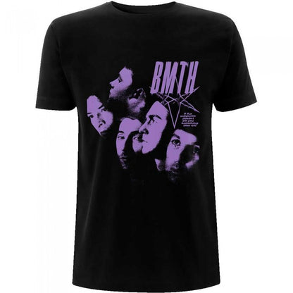 Front - Bring Me The Horizon Unisex Adult Montage Cotton T-Shirt