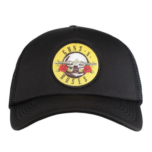 Front - Guns N Roses Unisex Adult Circle Mesh Logo Baseball Cap