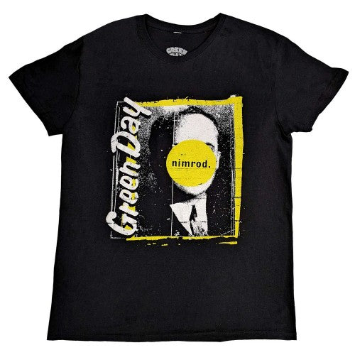 Front - Green Day Unisex Adult Nimrod Track List Cotton T-Shirt