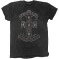 Front - Guns N Roses Unisex Adult Cross Dip Dye T-Shirt
