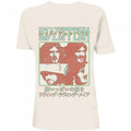 Front - Led Zeppelin Unisex Adult Japanese Poster Cotton T-Shirt